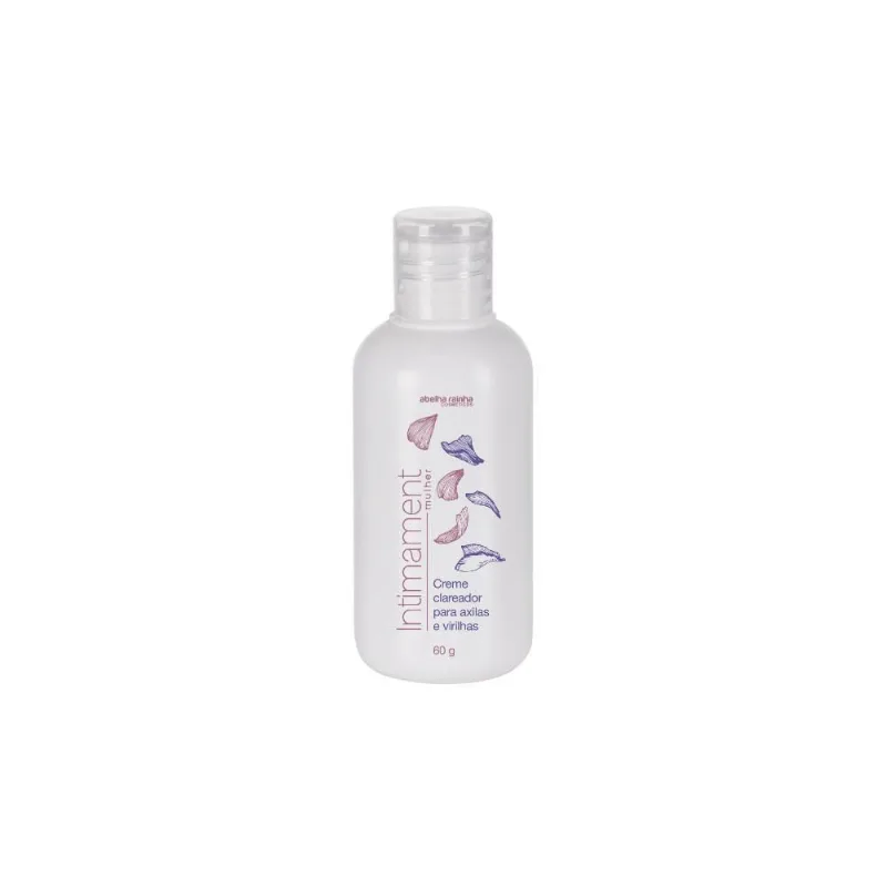 Creme Clareador Para Axilas E Virilhas Abelha Rainha 60G