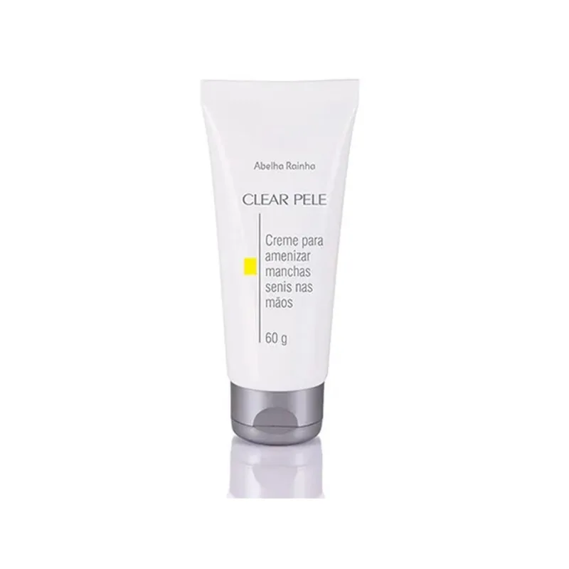 Creme Clear Pele p/ Marcas Senis Nas Mãos Abelha Rainha