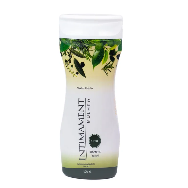 Sabonete Líquido Íntimo 7 Ervas Intimament Mulher Abelha Rainha 120ml