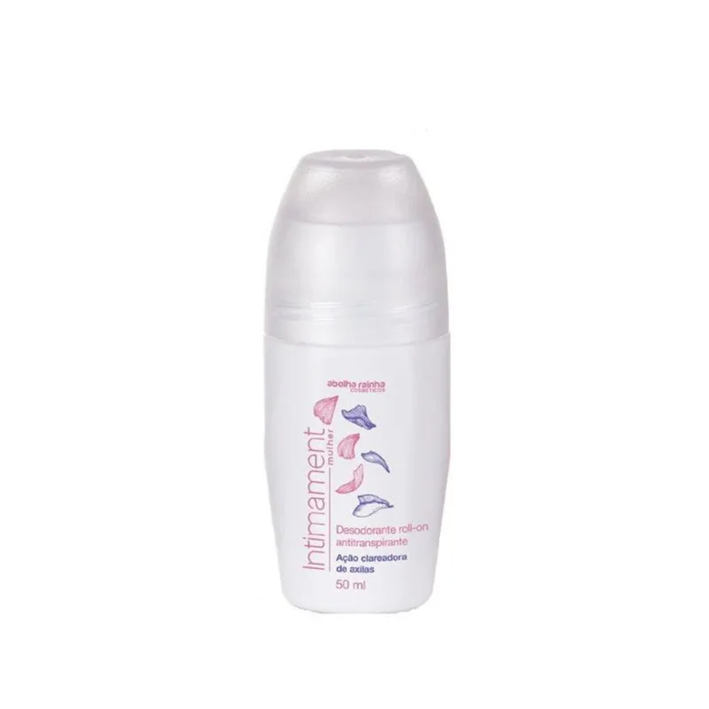 Desodorante Roll-on Com Ação Clareadora De Axilas Intimament Mulher Abelha Rainha 50ml