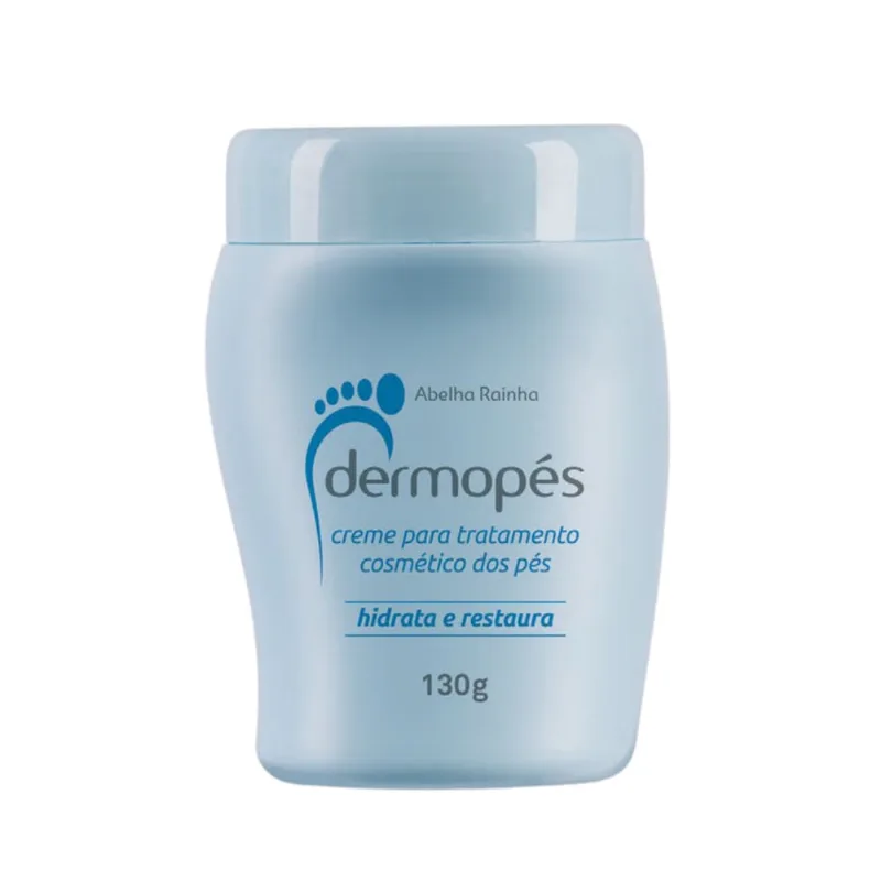 Creme Para Tratamento Dos Pés Hidrata E Restaura Dermopés Abelha Rainha 130g
