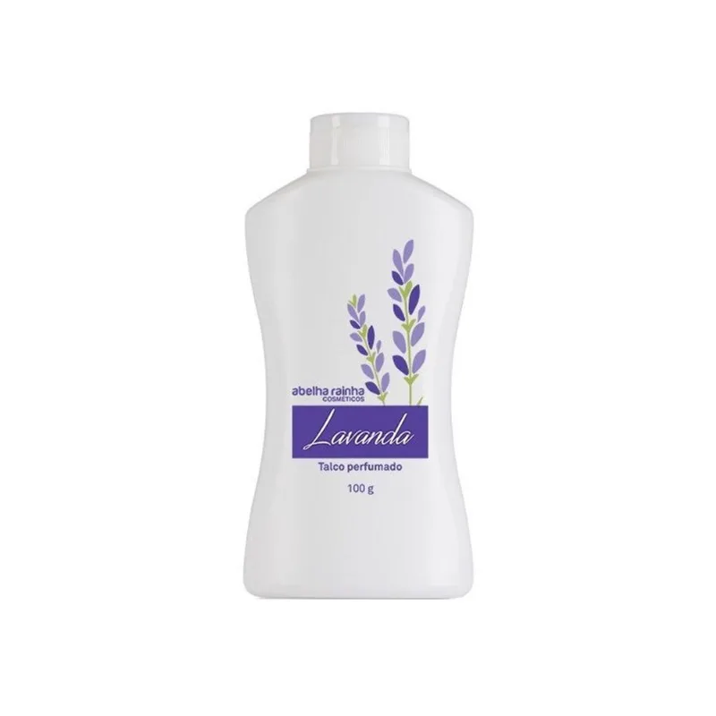 Talco Perfumado Lavanda Abelha Rainha 100g