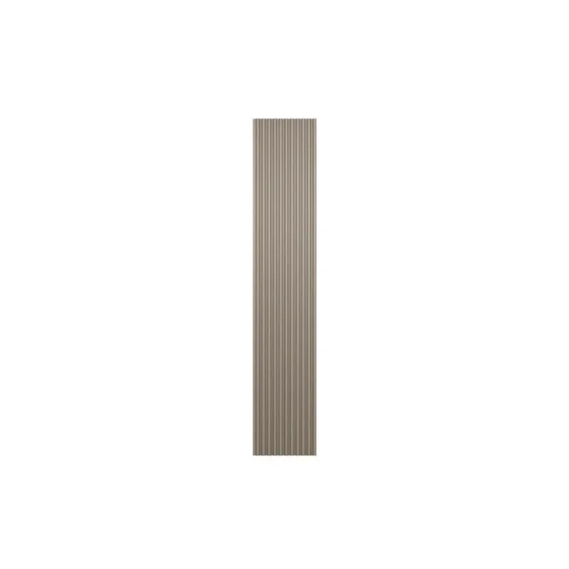 Painel Ripado Modular 39cm Fixação Parede MDF Gris Linea Brasil - Linea Brasil - Agro