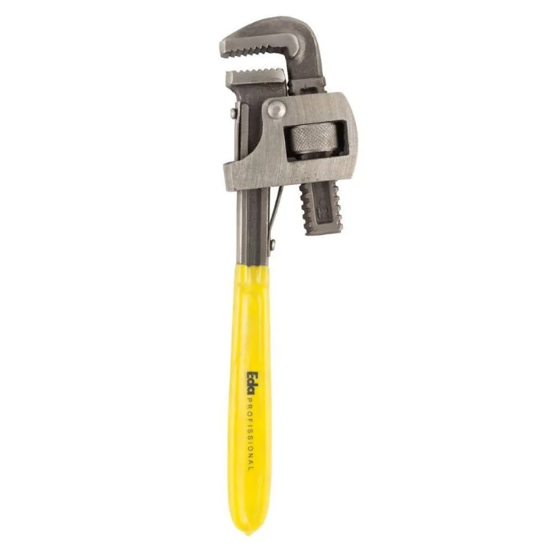 Chave Grifo Para Tubo Cabo Plastificado - Med. 24" - Eda