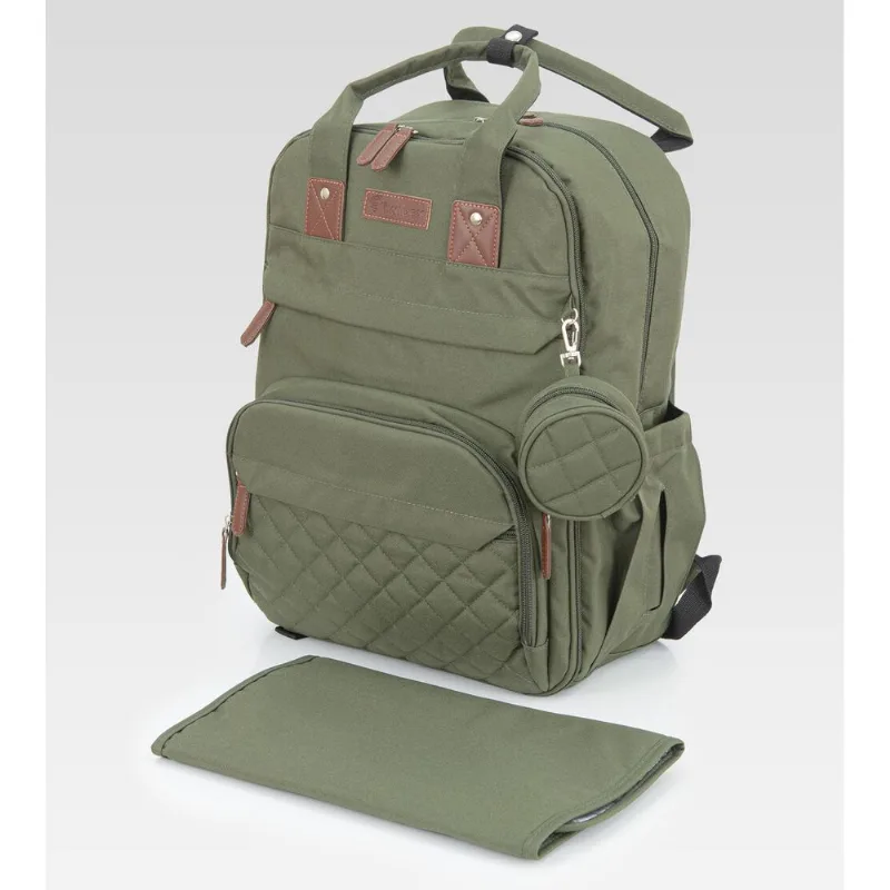 Mochila Maternidade com Trocador Verde Twibex Verde