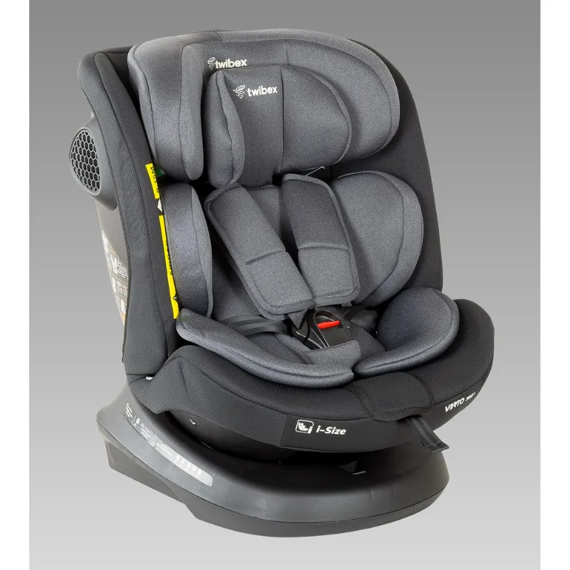 Cadeirinha para Carro Verto 360 Twibex Steel Black