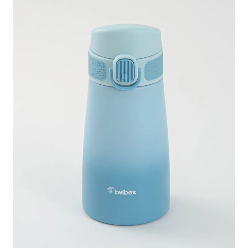 Garrafa Térmica Inox Parede Dupla Direct Drink Azul 350ml Azul