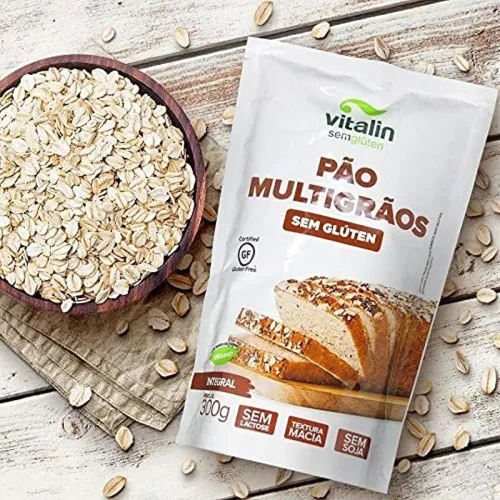 Mistura P/ Pao Vitalin Multigraos Integral 300g - INTEGRAL - Mercearia