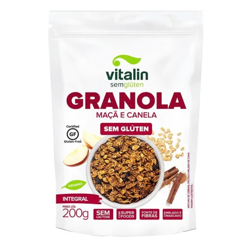 Granola Vitalin Maca E Canela Integral 200g - INTEGRAL - Mercearia