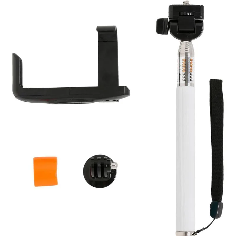 Monopod Driftin bastão com adaptador para GoPro e suporte smartphone Branco DGP-306W