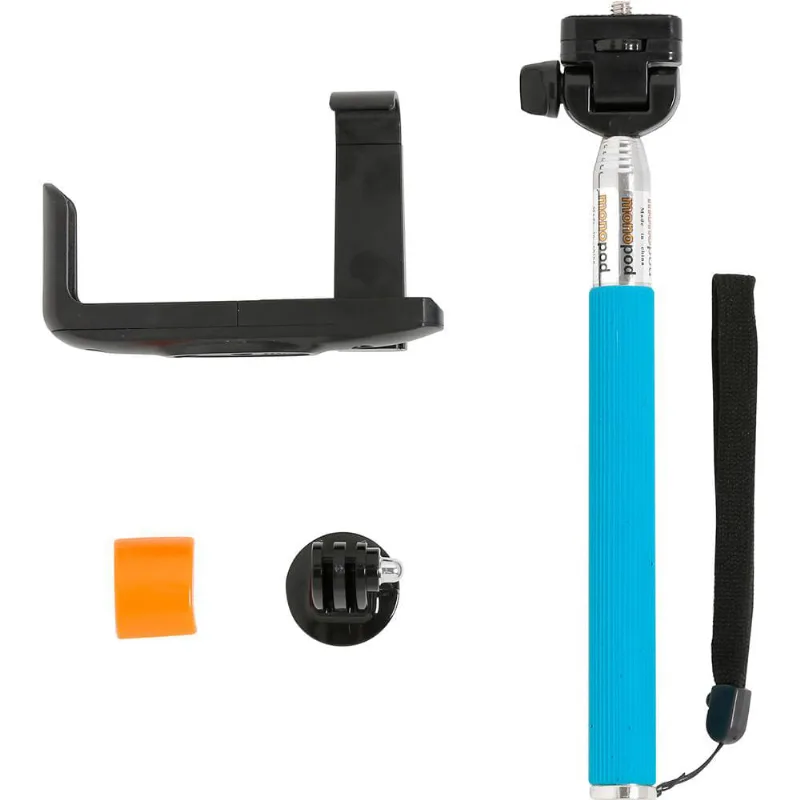 Monopod Driftin bastão com adaptador para GoPro e suporte smartphone Azul DGP-306BL