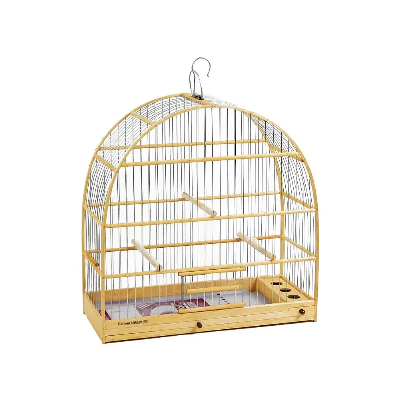 Gaiola Boleada Caxeta Arame Simples Uirapuru Nº 04