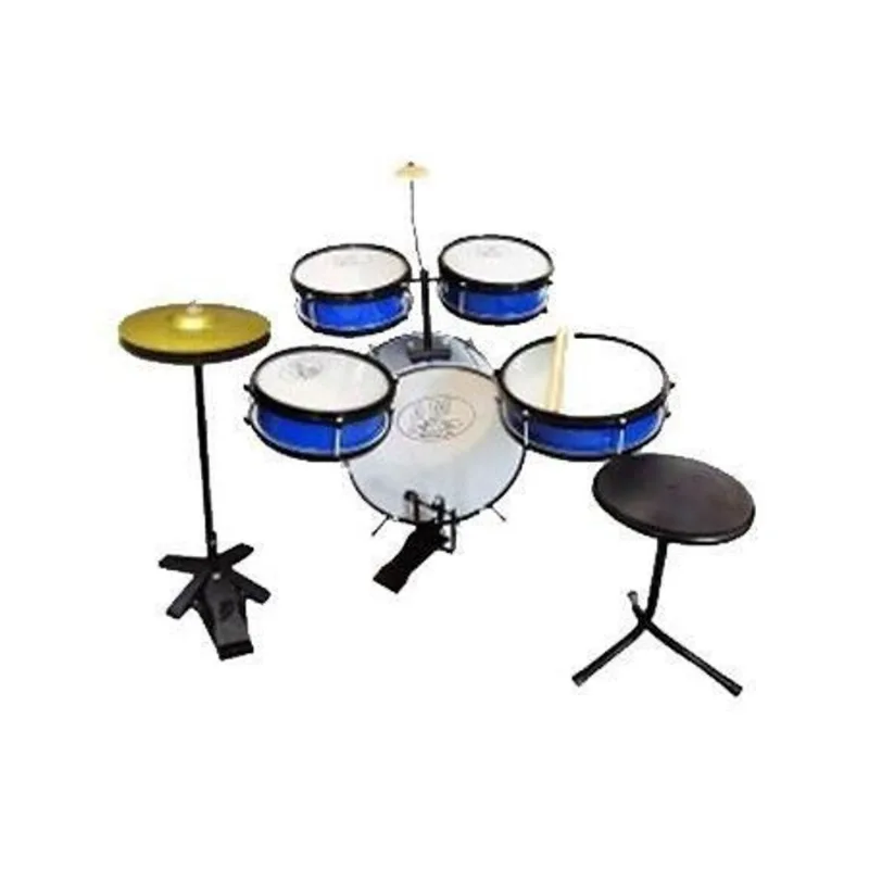 Bateria Infantil Rock Baby AM2 com Chimbal - Azul