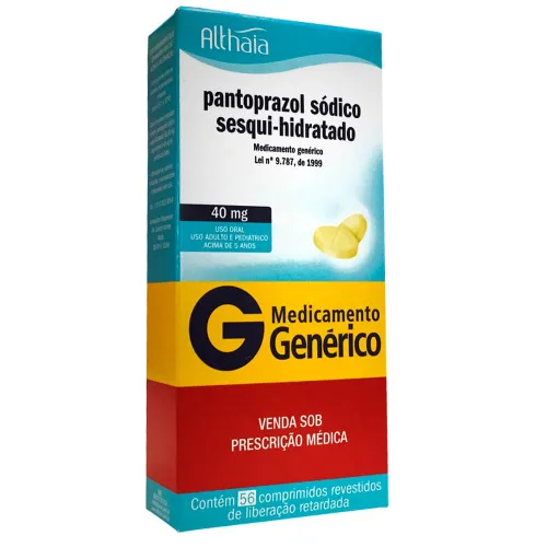 Pantoprazol 40mg Cx 56 Comp Rev Lib Retard - ALTHAIA