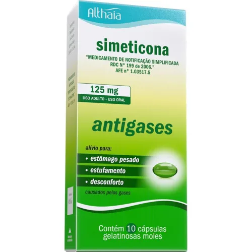 SIMETICONA N S 125MG CAIXA 10 COMP