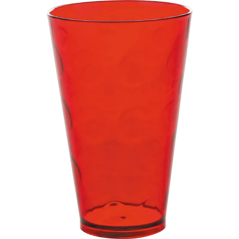 Copo 500ml Bolha Neoplas Vermelho