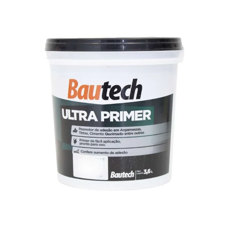 Primer Promotor de Aderência Bautech Primer Promotor de Aderência 3,6L Bautech