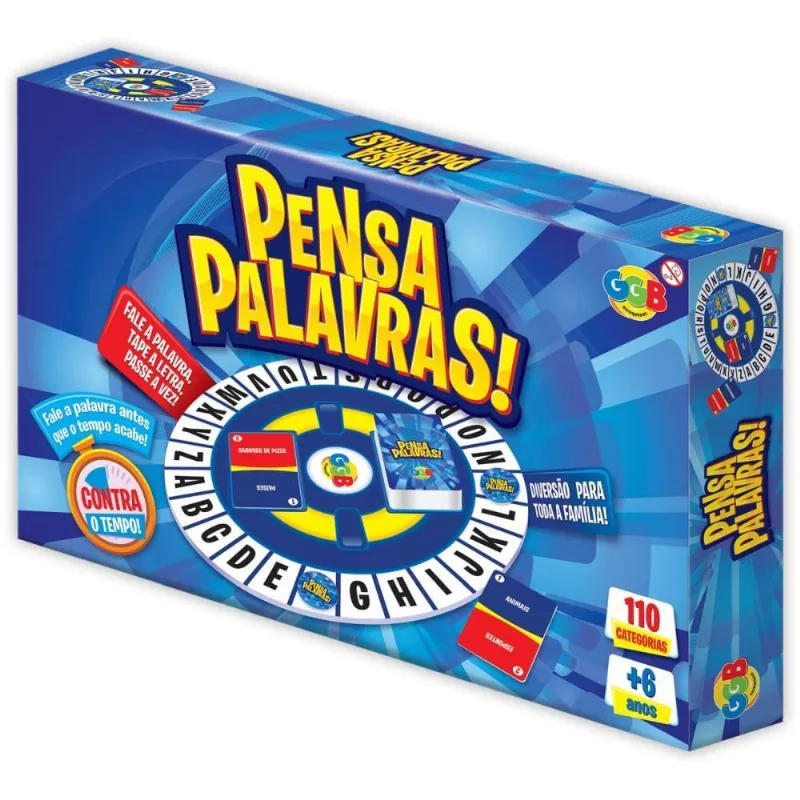 Jogo Diverso Pensa Palavras