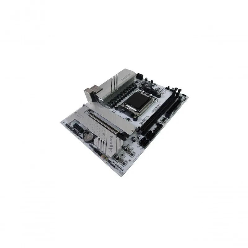 Placa-Mãe B650M.2-2.5G AMD AM5 DDR5 Micro-ATX 2.5G Ethernet Brazil PC - Brazil Pc - Informática