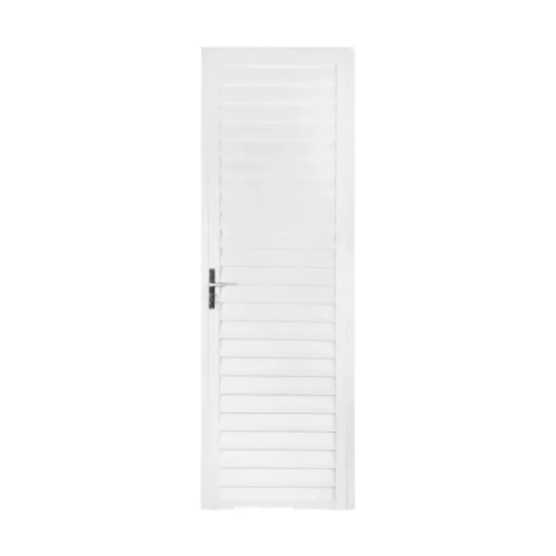 Porta Palheta Alumínio Branco 210x70cm Metalflex Porta Palheta Alumínio Branco Direito 210x70cm