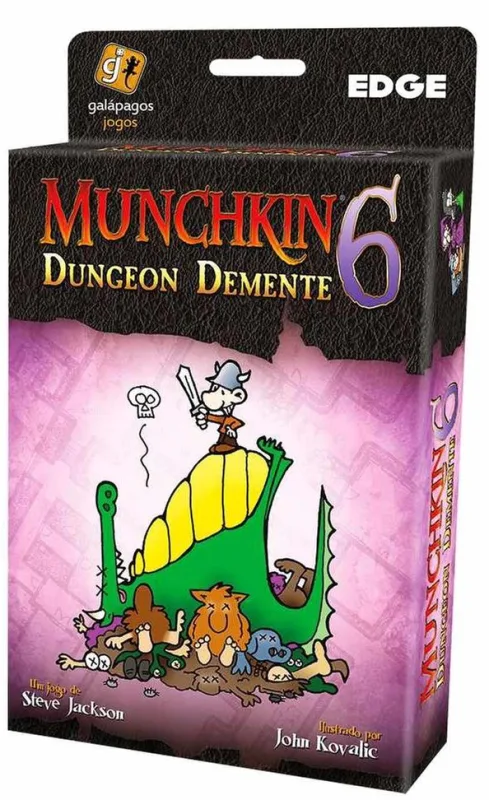 Munchkin 6 - Dungeon Demente - Expansão - LC - Jogos E Colecionáveis