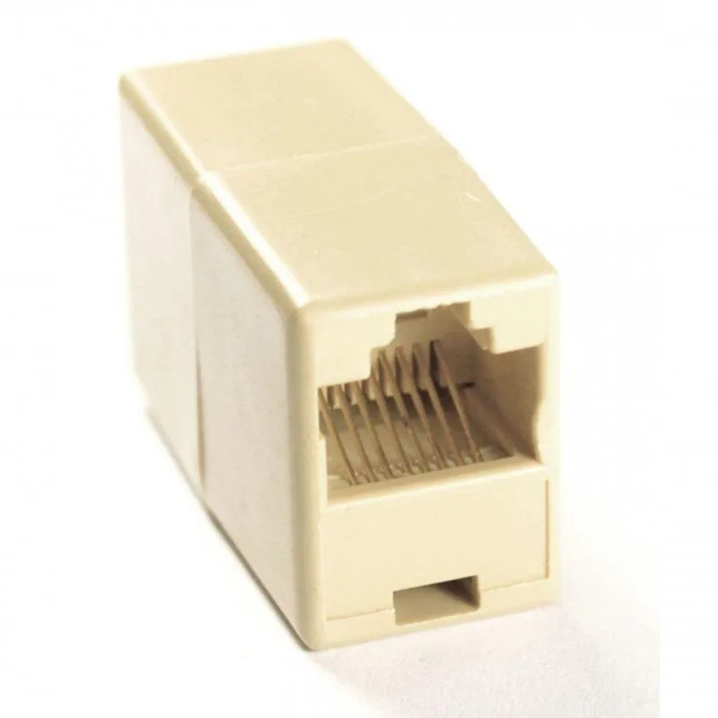 Emenda Simples Rj45 8x8 Cat5 Pct10pçs