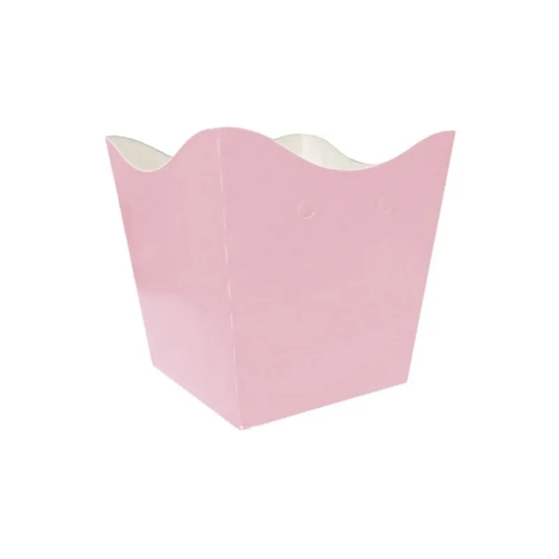 Cachepot Montado Médio Rosa 10 Un