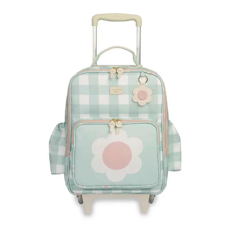 Mochila de Rodinhas MasterBag Margarida Menta Único