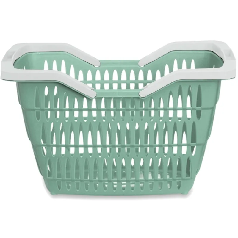 Cesta Cestinha Plastica 12 L Supermercado Varias Cores - Usual