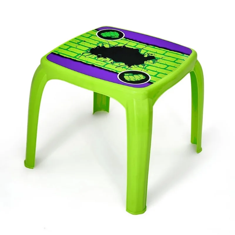 Mesa Infantil Plastica Para Atividades Criança Incrível Hulk - Usual utilidades
