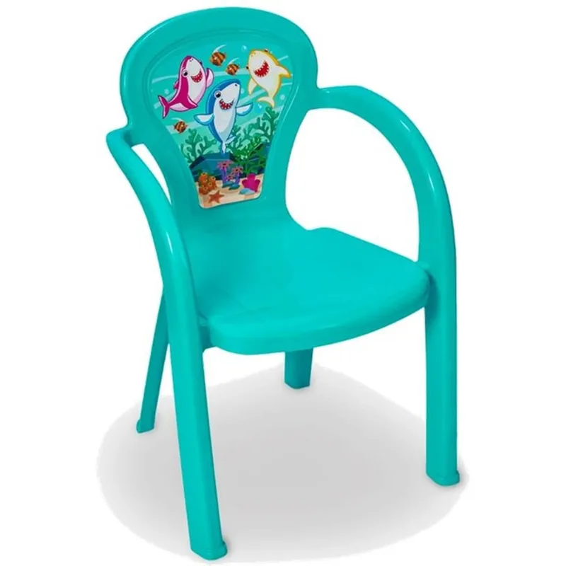 Cadeira Infantil Decorada Oceano Unissex