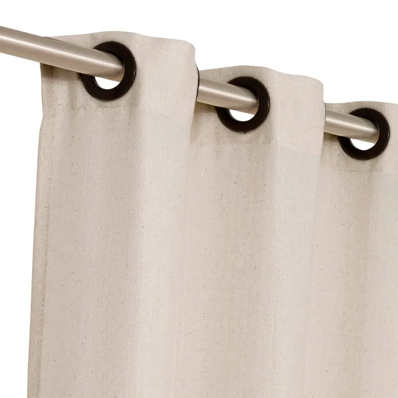 Cortina Rústica Veneza Cru 4,00x2,60M - 6001 - Becadecor