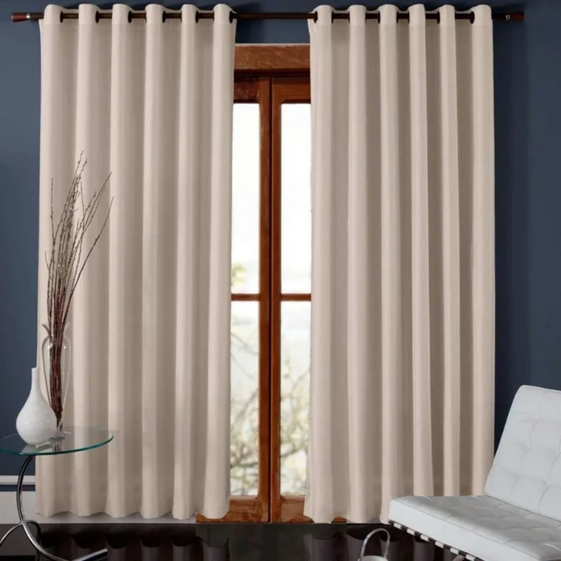 CORTINA MADRAS 5,40X2,60 BEGE