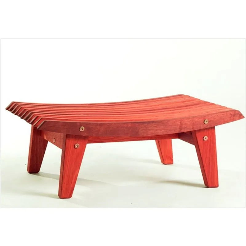 Banco Meditação Floral Eclipse Stain Vermelho - Mão & Formão