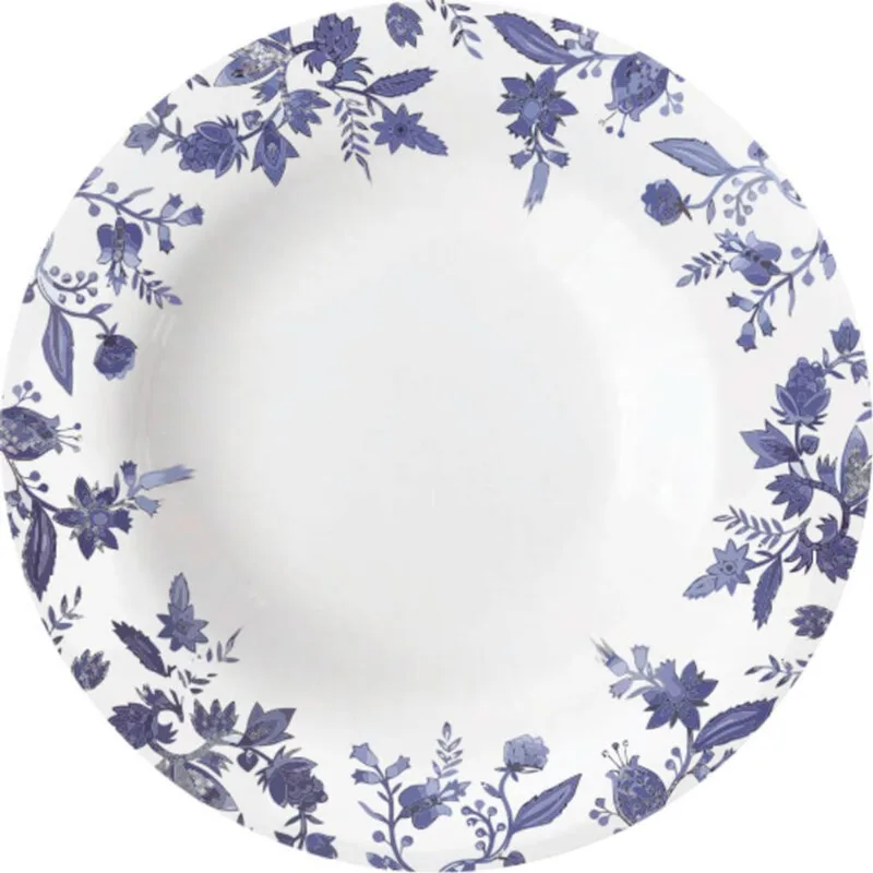 Prato Decorado Opaline Celeste Sobremesa Ref.70 un