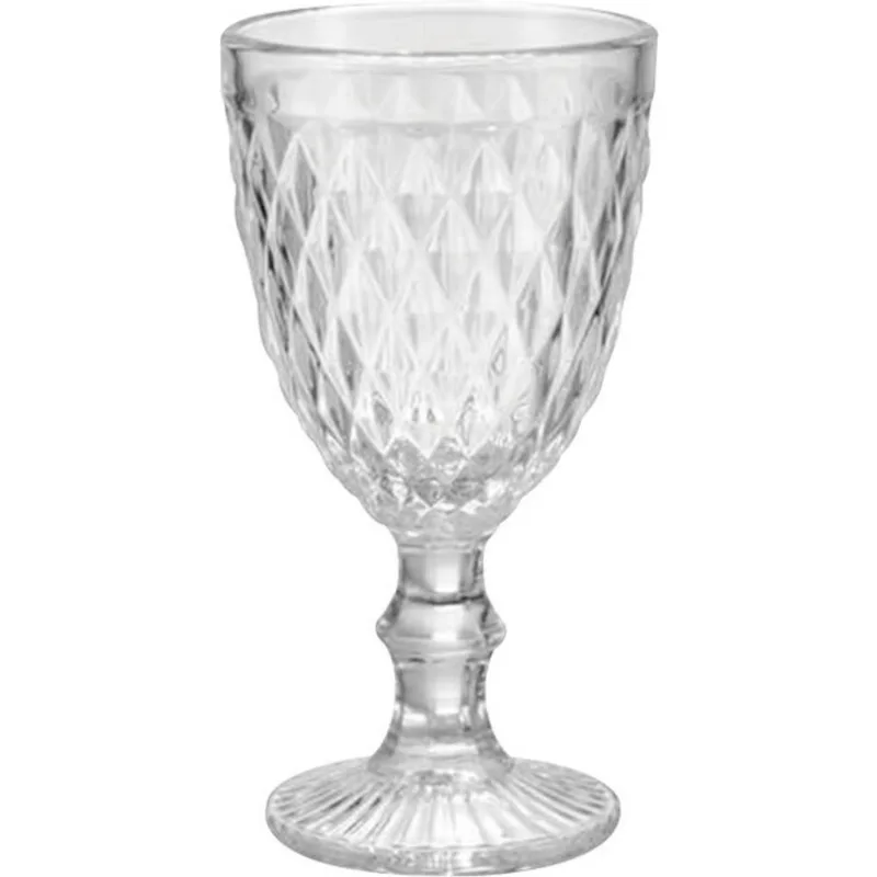 Taça de Vidro Celeste Transparente un