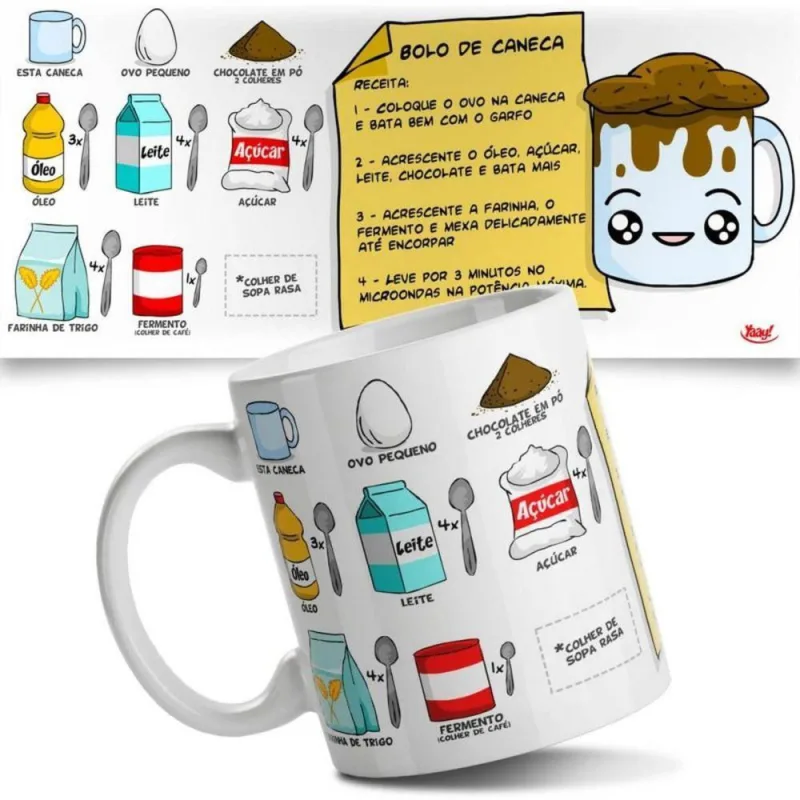 Caneca Bolo De Caneca - Não Disponível - Utilidades Domesticas