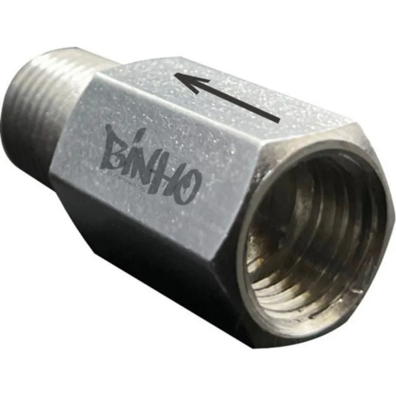 Válvula Retenção Pneumática Alumínio 1/4 250 Psi
