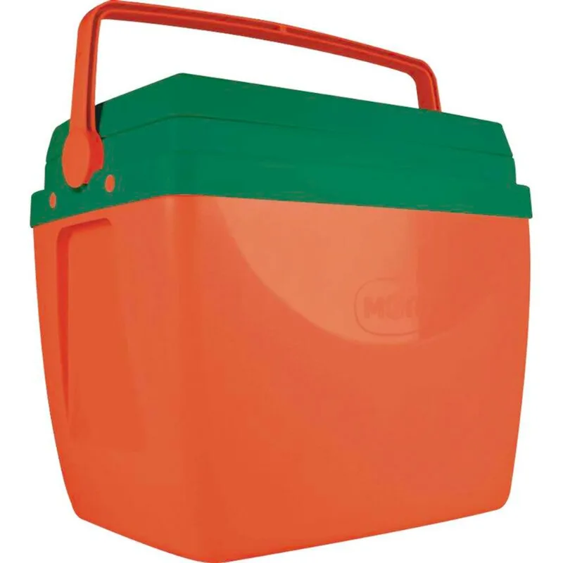Caixa Térmica Mor Verde/Laranja - 34L un