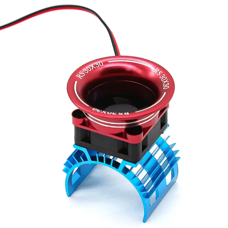 Dissipador De Calor Do Motor + Ventilador De Refrigeração Para Wltoys A959-b 144001 12