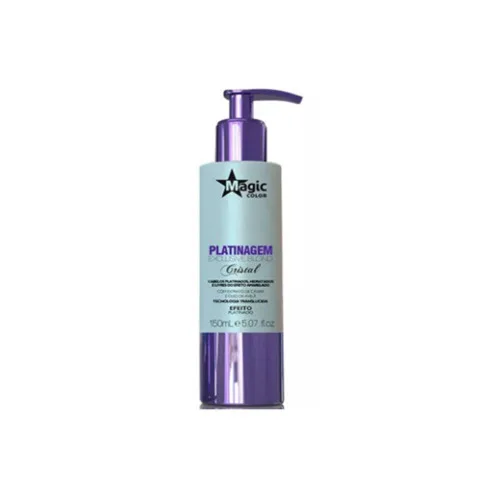 Masc Matizadora 150ml Magic Color Platinagem Cristal - CRISTAL - Higiene E Beleza