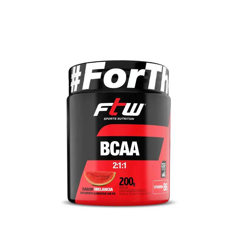 BCAA 2:1:1 Melancia FTW 200g - FTW - Suplementos