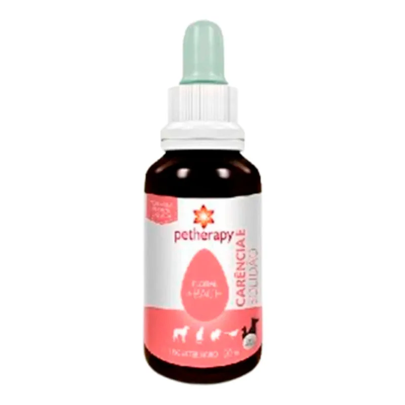Florais de Bach para Cachorro e Gato Petherapy - Carência e Solidão