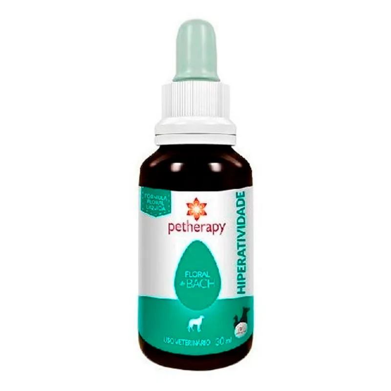 Florais de Bach para Cachorro e Gato Petherapy - Hiperatividade