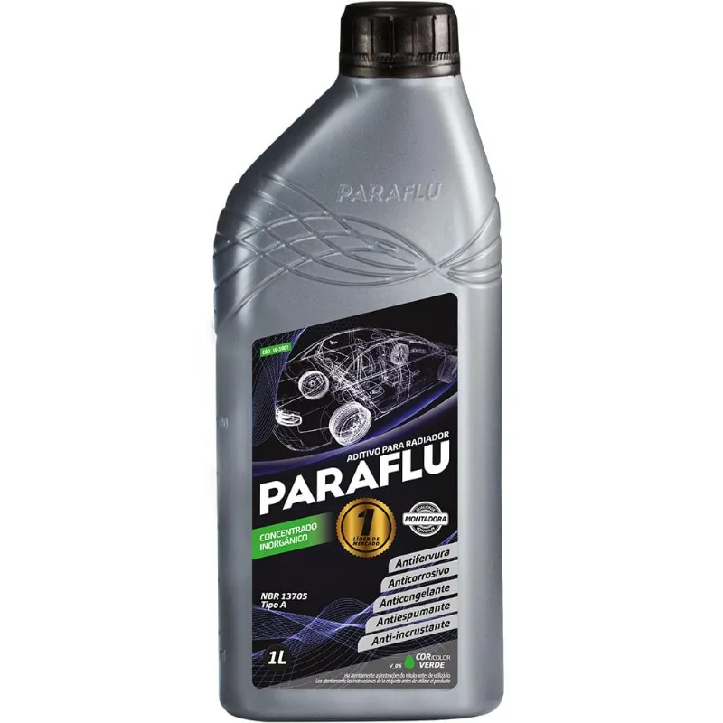 Aditivo Radiador 1 Litro Inorgânico Verde Concentrado
