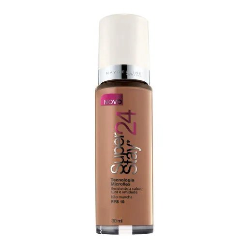 Base Maybelline Super Stay 24h Fps 19 - MAYBELLINE - Higiene E Beleza