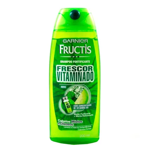 Shampoo Uso Diário Fructis 200ml Frescor Vitaminado Unit - FRUCTIS