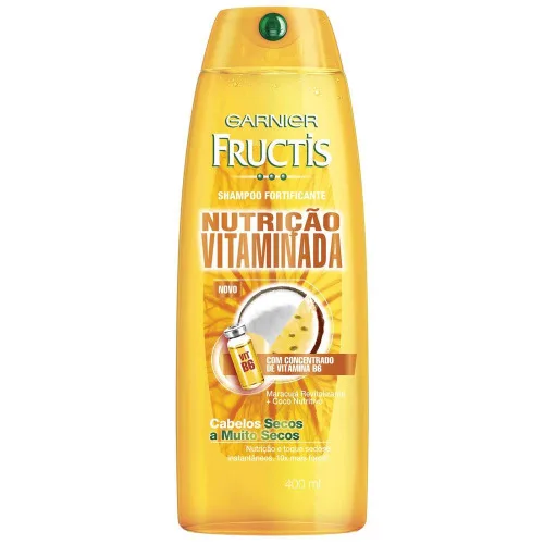 Shampoo Garnier Fructis Nutrição Vitaminada - LORÉAL PARIS - Higiene E Beleza