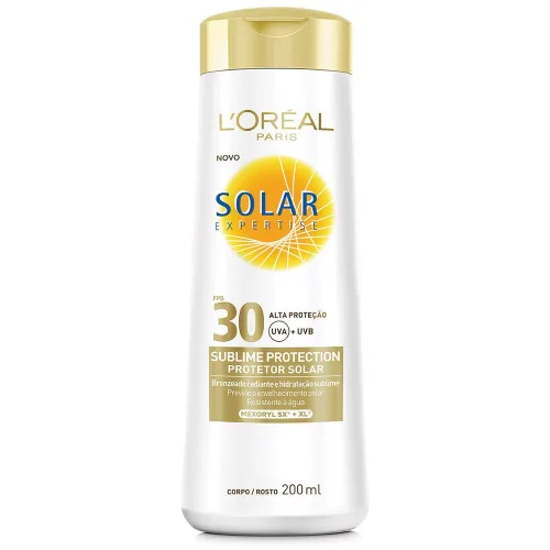 L Oréal Paris Solar Expertise Sublime Protection Fps 30 - L OREAL - Higiene E Beleza