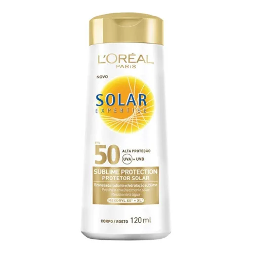L Oréal Paris Solar Expertise Sublime Protection Fps 50 - L OREAL - Higiene E Beleza